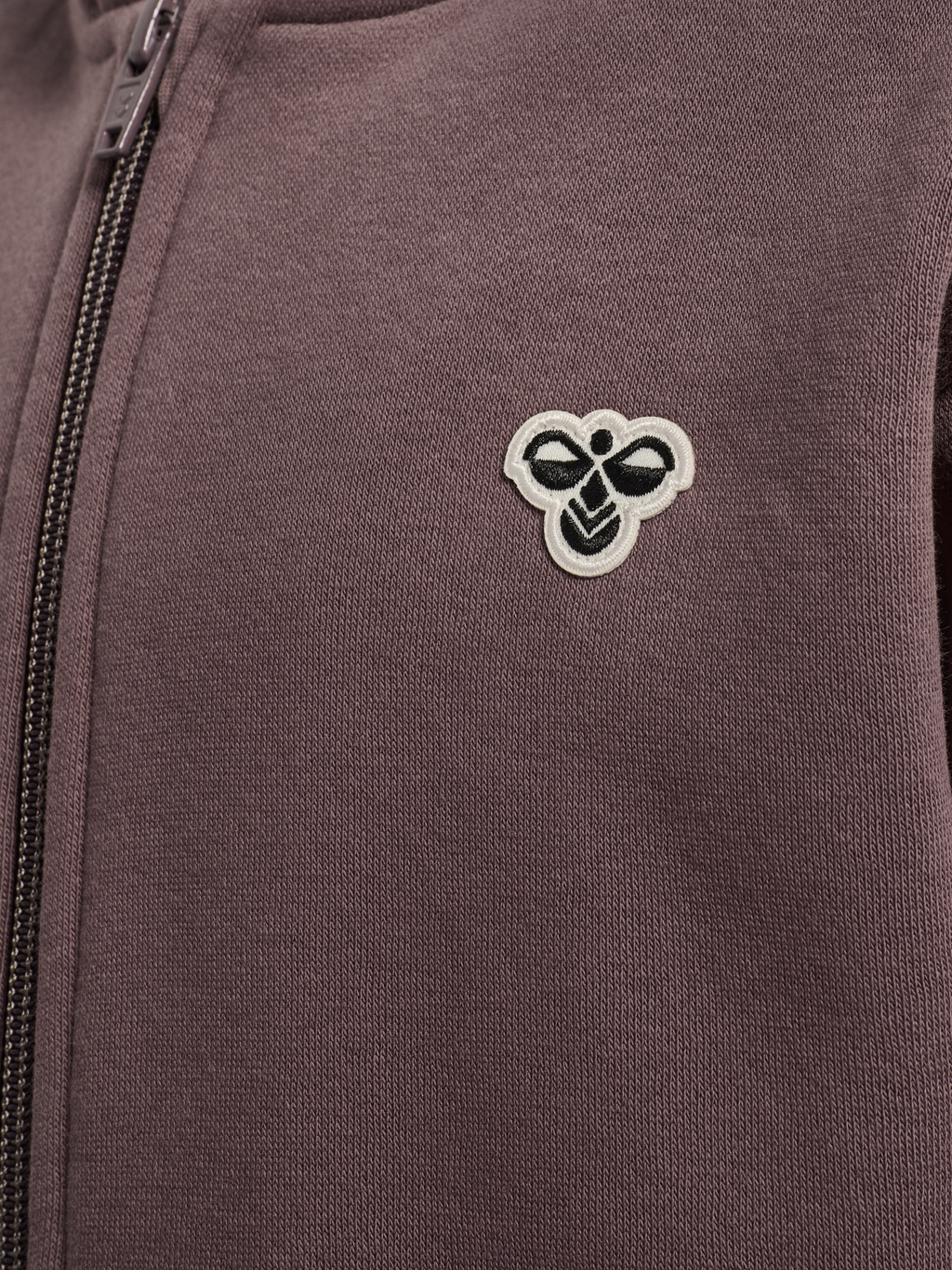 hmlJR LOOSE ZIP HOODIE BEE