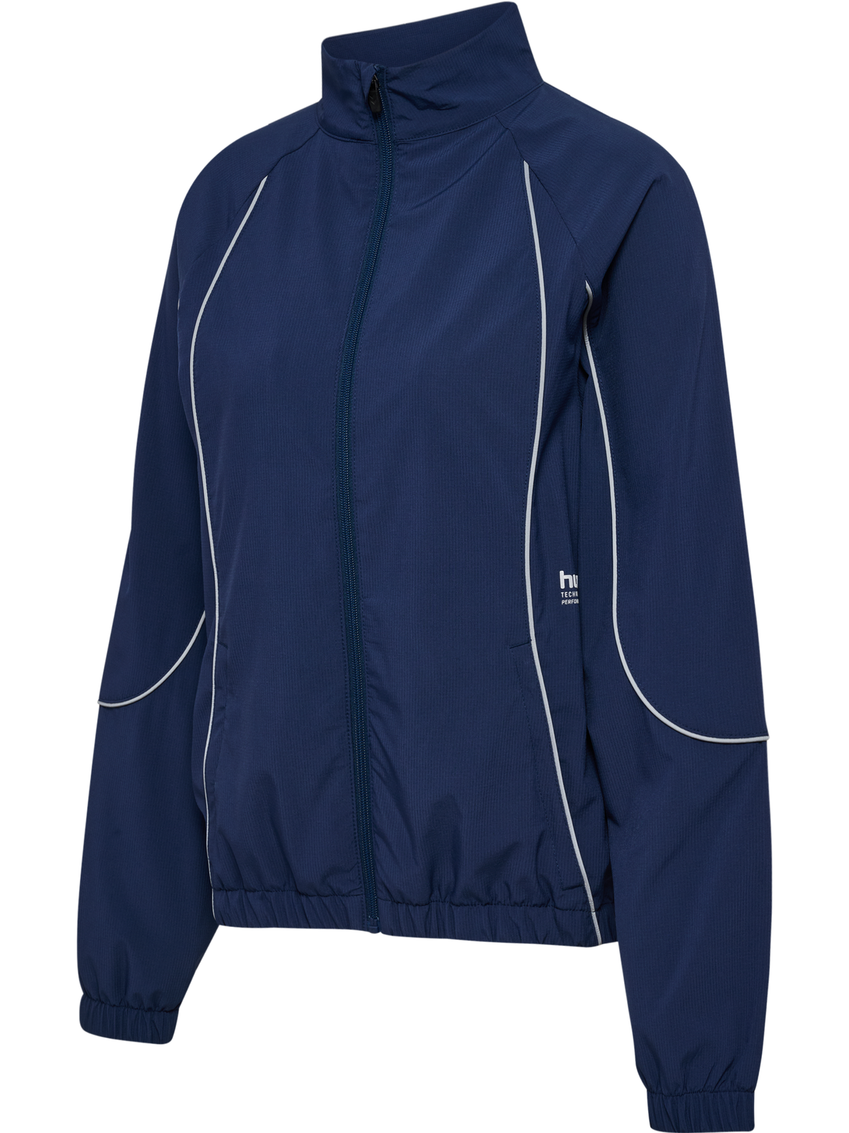 hmlPULSE WOVEN W ZIP THROUGH