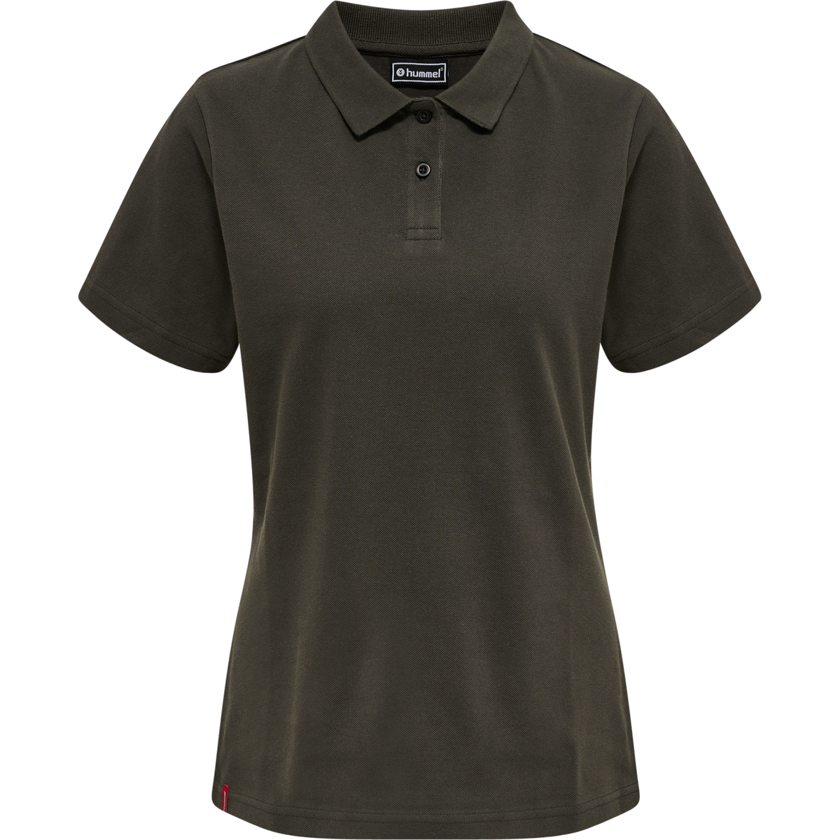 hmlRED STRETCH POLO WOMAN