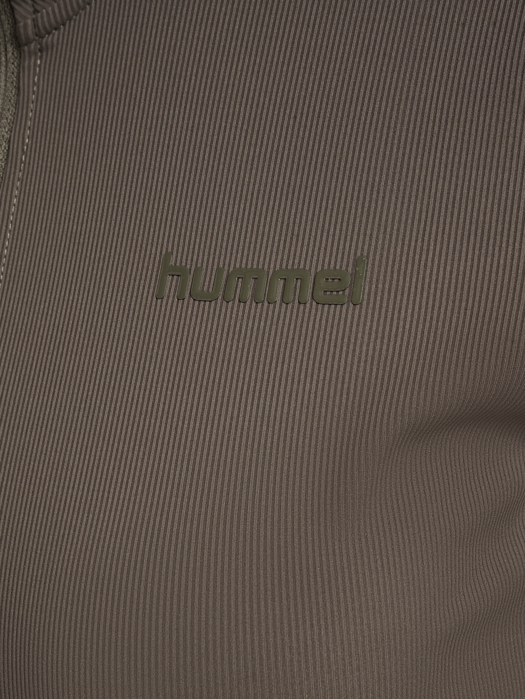 hmlPRIMA W RIB ZIP BLOUSE