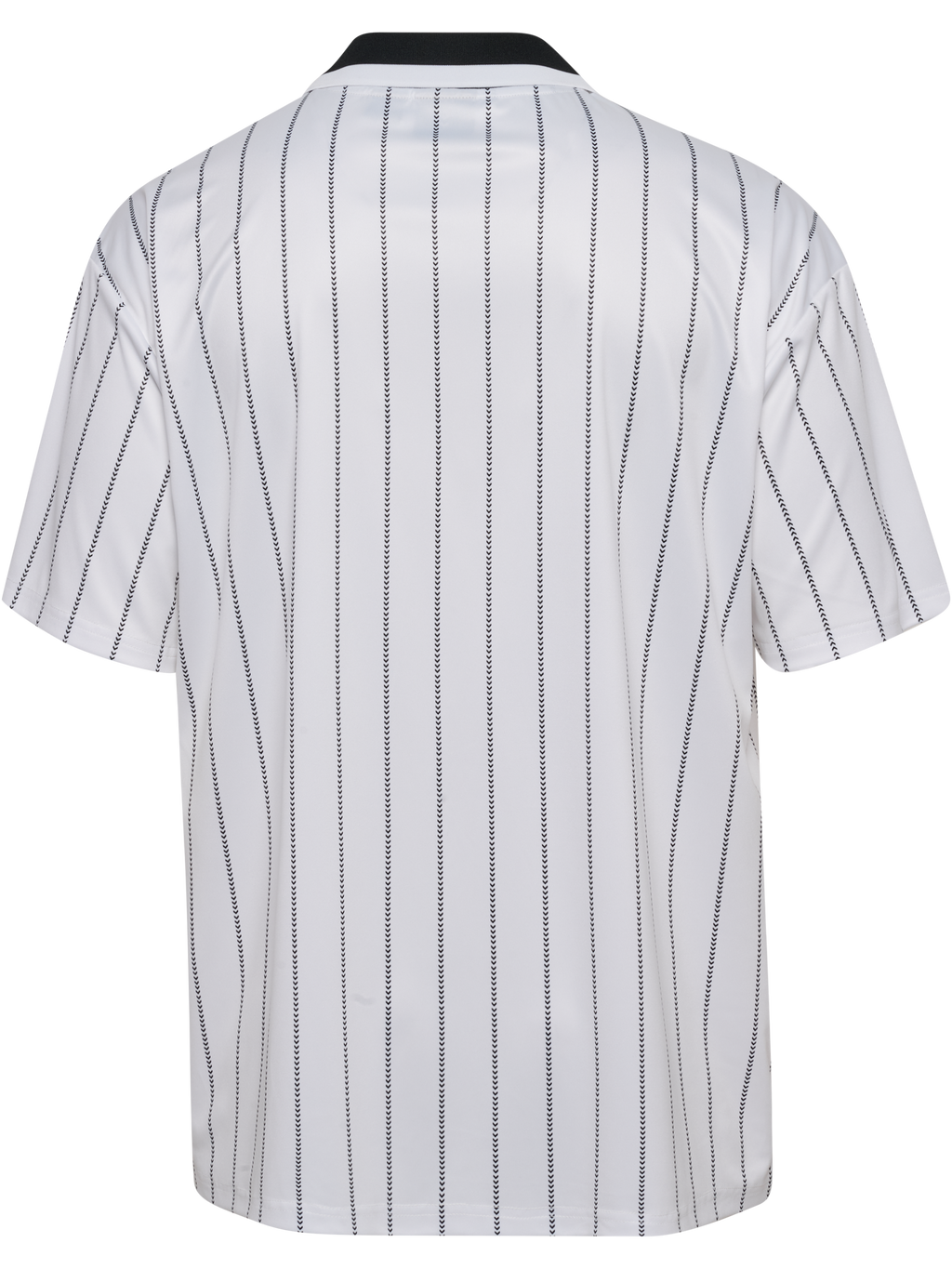 Chevron Pinstripe Polo Shirt