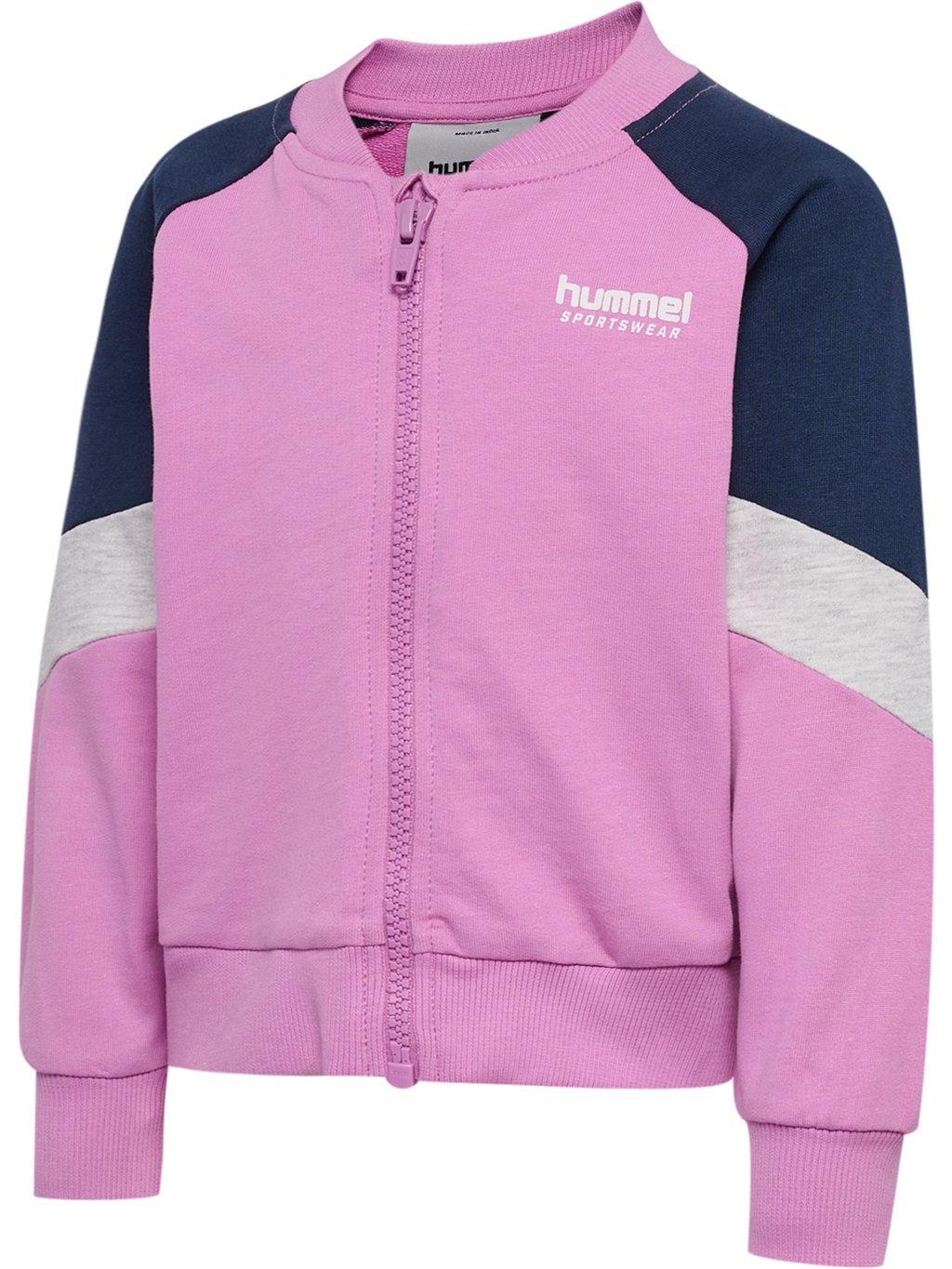 hmlMINI LOOSE BLOCK ZIP JACKET
