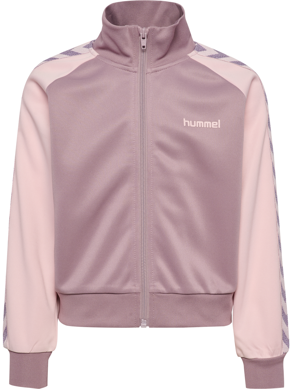 hmlJR REG POLY TAPE ZIP JACKET