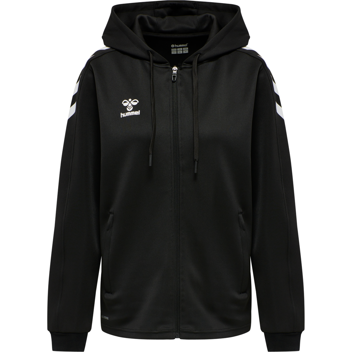 hmlCORE XK POLY ZIP HOOD SWEAT WOMA